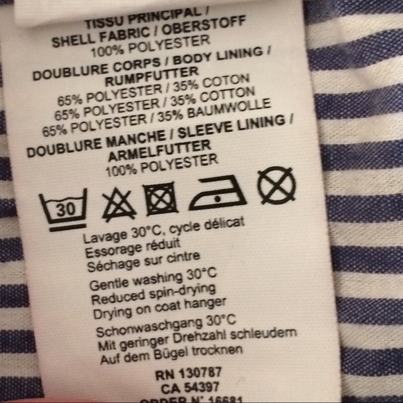 SAINT JAMES Classic Men's Black Water Resistant, Lined Sailing Jacket in Small - Picture 14 of 14